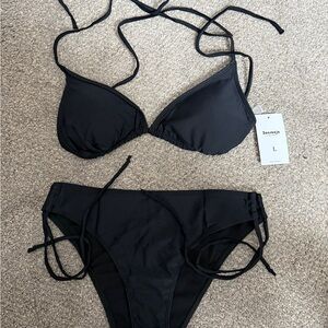Zara Black Bikini Set
